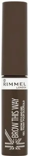 Rimmel Coty Brow This Way tusz do brwi nr 001 Blonde 5 ml - Pozostałe kosmetyki - miniaturka - grafika 2
