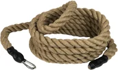 Sprzęt wspinaczkowy - UnderFit Lina treningowa do wspinaczki jutowa 3 m Underfit 9230-uniw - miniaturka - grafika 1
