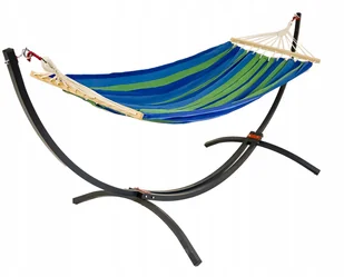 Spokey Hamak Bench Green - Fotele ogrodowe wiszące - miniaturka - grafika 47