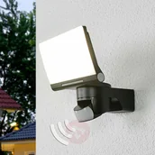 Lampy ogrodowe - STEINEL Czarny kinkiet zewnętrzny LED XLED Home 2 - miniaturka - grafika 1