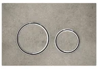 Przyciski spłukujące - Geberit Sigma21 Przycisk spłukujący imitacja betonu/chrom 115.884.JV.1 - miniaturka - grafika 1