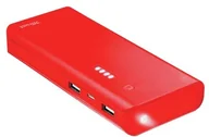 Powerbanki - Trust Powerbank 10000 Primo czerwony - miniaturka - grafika 1