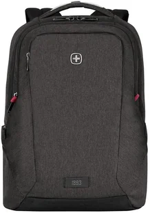 Wenger Plecak miejski biurowy MX Professional heather grey 611641 - Torby na laptopy - miniaturka - grafika 2