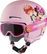 Kaski narciarskie - Alpina Zupo Disney Set Ski Helmet Kids, minnie mouse 51-55cm 2020 Kaski narciarskie A9231 2 51 - miniaturka - grafika 1
