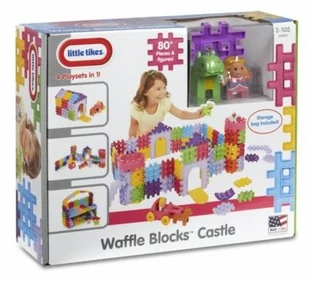 Little Tikes Klocki WAFFLE BLOCKS Zamek - Klocki - miniaturka - grafika 2