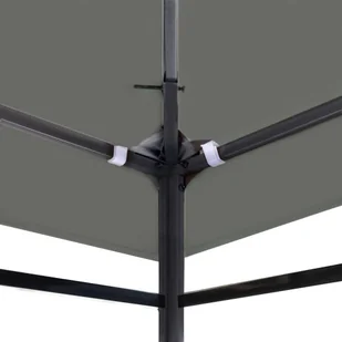 vidaXL Zadaszenie altany ogrodowej 310 g/m 4 x 3 m brązowe 44784 - Parasole ogrodowe - miniaturka - grafika 5