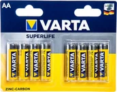 Baterie i akcesoria - Varta baterie AA Superlife R06 1.5V cynk-węgiel 8 szt twm_439592 - miniaturka - grafika 1