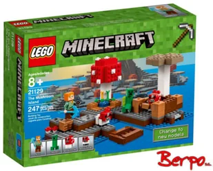 LEGO Minecraft Grzybowa wyspa 21129 - Klocki - miniaturka - grafika 6