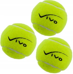 Vivo Piłki Tenisowe Do Tenisa Ziemnego Zestaw 3szt - Tenis ziemny - miniaturka - grafika 2