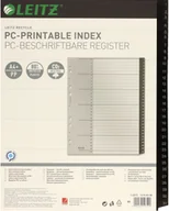 Przekładki do segregatorów - Leitz Przekładki PP A4 1-31 czarne Recycle - miniaturka - grafika 1