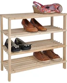 Szafki na buty - Profiline Profiline 4-poziomowy stojak na buty w kolorze jasnobrązowym - (S)54 x (W)52 x (G)26 cm - miniaturka - grafika 1