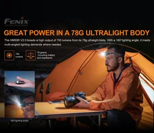 Fenix Latarka diodowa HM50R V2.0 czołówka 039-490 - Latarki - miniaturka - grafika 7