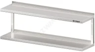 Wyposażenie lokali gastronomicznych - Stalgast półka wisząca podwójna 600x300x390 mm 981833060 - miniaturka - grafika 1