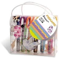 Nożyczki - Fiskars 0020335001183 nożyczki dziecięce z ząbkowanymi krawędziami, zestaw 6 sztuk, różne kolory FI0443 - miniaturka - grafika 1