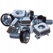 Akcesoria do szaf serwerowych - NetRack Śruba montażowa rack kpl. 4szt - miniaturka - grafika 1