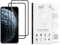 Szkła hartowane na telefon - movear 2 szt. 2.5D MAX Szkło Hartowane na iPhone 11 Pro Max (6.5") do Etui GLASS mSHIELD 2.5D MAX AI11MGMMGGF3BK2 - miniaturka - grafika 1