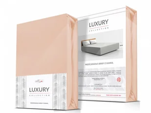 Darymex Prześcieradło jersey elastan z gumką PINK/RÓŻ/90x200x30 PJE90/PINK - Prześcieradła - miniaturka - grafika 3