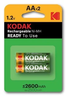 Kodak Akumulator AA R6 2600mAh 2szt 30955080 - Ładowarki i akumulatory - miniaturka - grafika 3