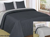 Narzuty - Euromat Dwustronna Narzuta Vigo II Ciemno Szara-Srebrna 006 38903 - miniaturka - grafika 1