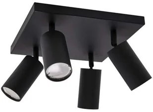 Ideus Plafon LAMPA sufitowa MANAM 03762 metalowa OPRAWA regulowane tuby na listwie reflektorki okrągłe białe 03762 - Lampy sufitowe - miniaturka - grafika 3