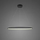 Lampy sufitowe - Altavola Design lampa wisząca Ledowe okręgi No 1 in 3k czarna LA073/P_40_in_3k_black - miniaturka - grafika 1
