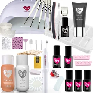 Zestaw do Hybryd Lampa 54W Flexy Gel Frezarka XXXL - Zestawy do manicure i pedicure - miniaturka - grafika 2