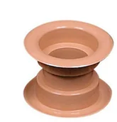 Kratki wentylacyjne - Awenta Tuleja wentylacyjna do drzwi Dąb 55 mm - miniaturka - grafika 1