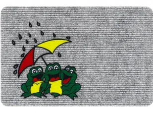 Vopi Wycieraczka wewnętrzna Flocky żaby 205/084, 40 x 60 cm - Wycieraczki Vopi Wycieraczka wewnętrzna Flocky żaby 205/084, 40 x 60 cm - Wycieraczki - miniaturka - grafika 1