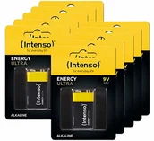 Baterie i akcesoria - Intenso Intenso Energy Ultra 9 V blok baterii alkalicznych 6LR61, 10 x 9 V, 1 opakowanie 7501451MP - miniaturka - grafika 1