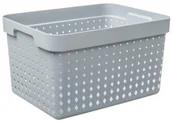 Akcesoria i części AGD - PLAST TEAM Koszyk PLAST TEAM Seoul Jasnoszary - miniaturka - grafika 1