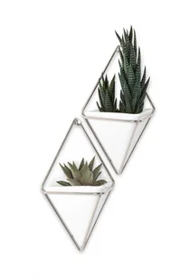 Umbra Kwietnik ścienny 2 szt. Mały Sreby TRIGG 470753-670 - Kwietniki - miniaturka - grafika 5