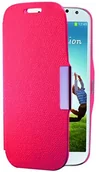 Etui i futerały do telefonów - Phonix s9500bcr Öko-LEDER-książkowy etui do modelu Samsung i9500 Galaxy S4 Czerwony S9500BCR - miniaturka - grafika 1