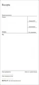 Druki akcydensowe - Firma krajewski Recepta niekodowana [Mz/Pom-31] Mz/Pom-31 - miniaturka - grafika 1
