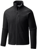 Odzież trekkingowa męska - Columbia kurtka męska polarowa Fast Trek II Full Zip Polar, czarny, XS AM3039 - miniaturka - grafika 1