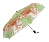 Parasole - Blue Drop Parasol damski automatyczny - wzorzysty MOI6386F4 - miniaturka - grafika 1