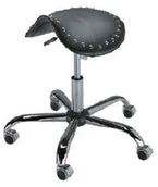 Fotele fryzjerskie - PANDA taboret BARBER - miniaturka - grafika 1