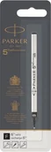 Przybory szkolne - Parker Wkład do pióra K 0.5 F czarny 5th B/c - miniaturka - grafika 1