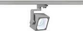 Lampy sufitowe - Spotline EURO CUBE reflektor, srebrnoszary, 60stopni, 4000K, CRI90, adapter do szyny 3-fazowej PROMOCJA 152784 - miniaturka - grafika 1
