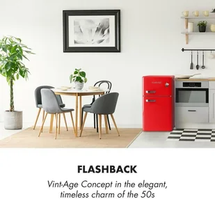 Lodówka Klarstein CO2-Irene-Red - Lodówki - miniaturka - grafika 2