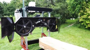 S443 Trak taśmowy elektryczny maksymalne wymiary obrabianego elementu 660x178x2794 mm moc 5,5 kw) 44379140 79140-uniw - Inne urządzenia budowlane - miniaturka - grafika 3