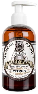 Mr Bear Family Citrus szampon do brody 250 ml - Kosmetyki i akcesoria do pielęgnacji brody - miniaturka - grafika 2