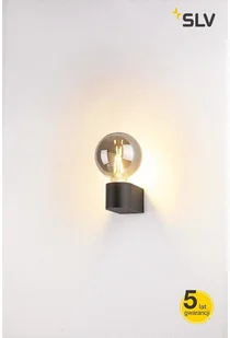 Spotline SLV FITU CUBE wewnętrzna lampa ścienna natynkowa E27 czarna 1004738 - Lampy ścienne - miniaturka - grafika 7