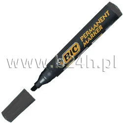 BIC Marker CZARNY ŚCIĘTY permanentny 2300 - Markery permanentne - miniaturka - grafika 3