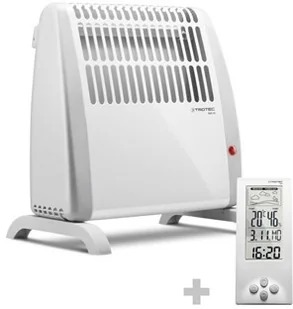 TROTEC Konwektor TCH 1 E + Termohigrometr stacja pogodowa BZ06 - Ogrzewanie przenośne - miniaturka - grafika 2