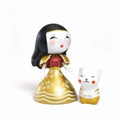 Lalki dla dziewczynek - Djeco Laleczka Figurka Księżniczka MONA & MOON DJ06785 - miniaturka - grafika 1
