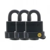 Kłódki - Yale Y220/51/118/3 ZESTAW KŁÓDEK Y220/51/118/3 Zestaw kłódek - miniaturka - grafika 1