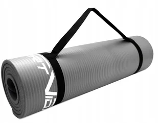 HMS Sportvida mata do fitnessu Nbr 180x60x1cm szary - Maty do ćwiczeń - miniaturka - grafika 6