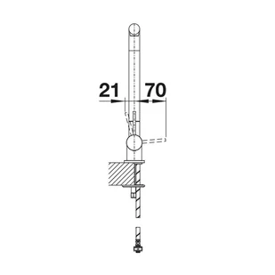 Blanco LARESSA-F 521545 chrom - Baterie kuchenne - miniaturka - grafika 5
