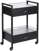 Meble kosmetyczne - Beauty System Szafka kosmetyczna BY-7017 czarna BY-7017/BLACK - miniaturka - grafika 1