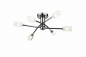Lampy sufitowe - Dar Lighting Morgan Sufitowa Dar Lighting MOR6467 - miniaturka - grafika 1